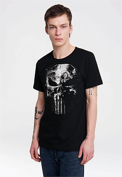 LOGOSHIRT T-Shirt "Marvel - Punisher Mercury Skull", mit coolem Print günstig online kaufen