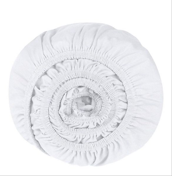 Sandiik Spannbettlaken Biobaumwolle Spannbettlaken in Weiß 90x200cm, hochwe günstig online kaufen