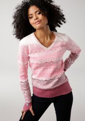 KangaROOS Jacquardpullover im Norweger-Muster mit kleinen günstig online kaufen