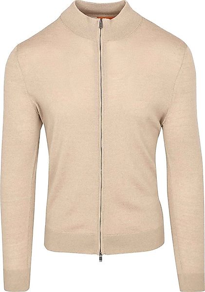 Suitable Cardigan Merino Sand - Größe 3XL günstig online kaufen