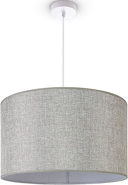 Paco Home Pendelleuchte HUGO CANVAS UNI günstig online kaufen