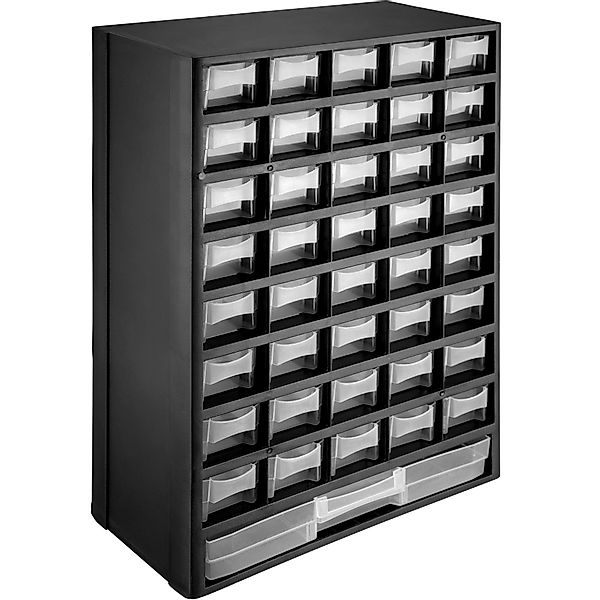 tectake Regal Sortimentskasten, Set 1-tlg., 41-teilig günstig online kaufen