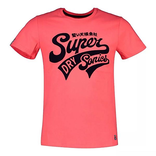 Superdry Collegiate Graphic 185 Kurzarm T-shirt S Future Fuchsia günstig online kaufen