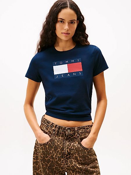 Tommy Jeans Kurzarmshirt "TJW REG TJ FLAG SS TEE" günstig online kaufen