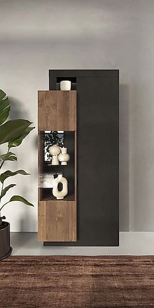 Home affaire Vitrine "Freedom" Breite 87 cm mit 2 Türen, Höhe 188 cm günstig online kaufen