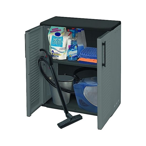 GarPet Garten-Geräteschrank Gartenschrank Kunststoff Balkon Schrank günstig online kaufen