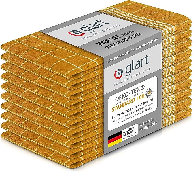 Glart Geschirrtuch 48YI2 10 St. Geschirrtücher günstig online kaufen