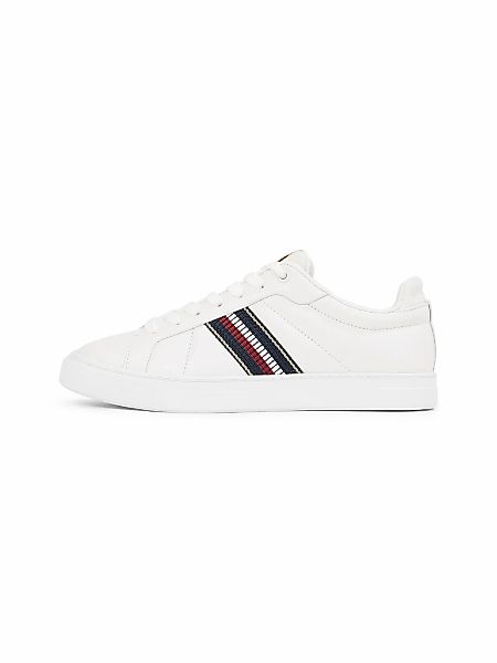Tommy Hilfiger ICON COURT SNEAKERS STRIPES Plateausneaker, Schnürschuh, Fre günstig online kaufen
