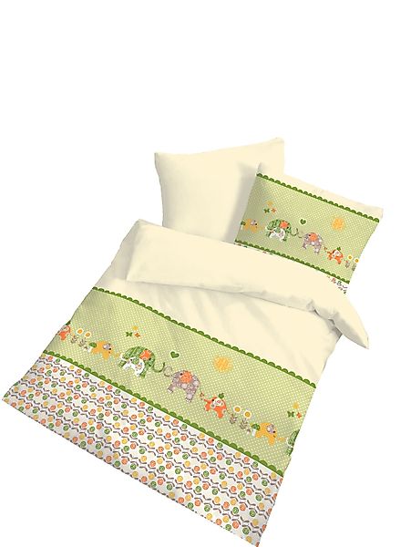 DOBNIG Babybettwäsche Biber Babybettwäsche 2tlg 100x135cm günstig online kaufen