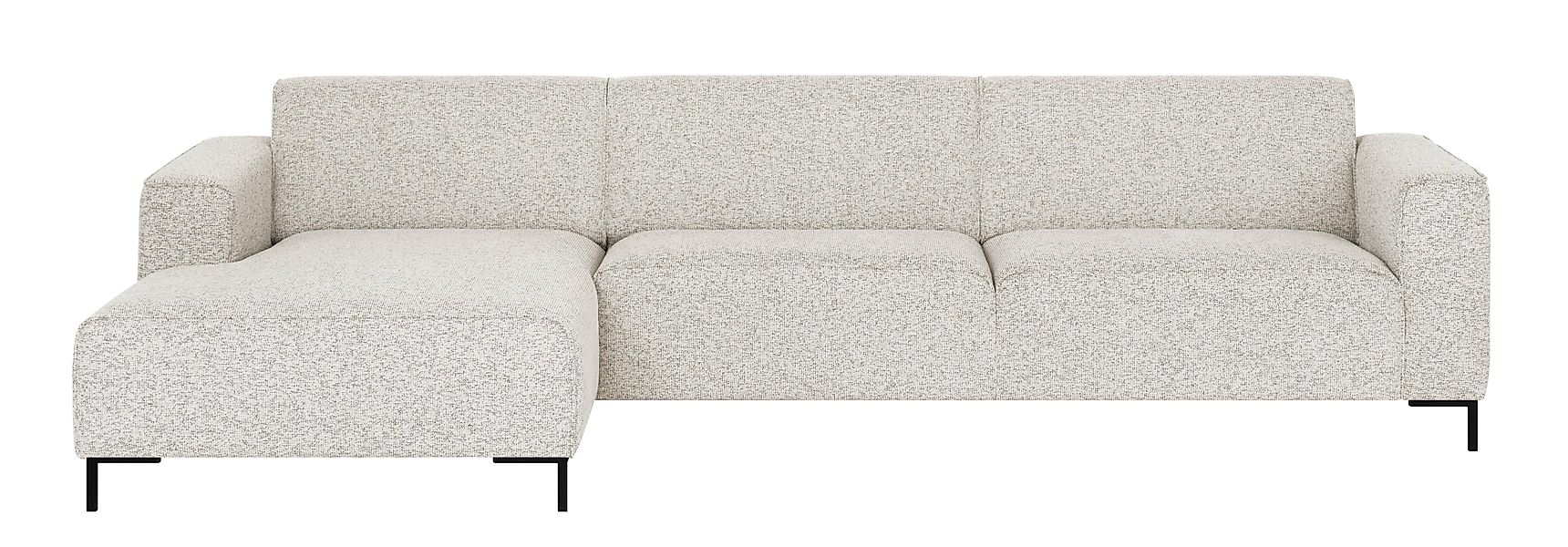 NADUVI Collection | Ecksofa Gionni links 3-Sitzer Chenille günstig online kaufen