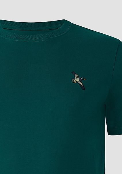 s.Oliver Kurzarmshirt Heavy Jersey T-Shirt mit günstig online kaufen