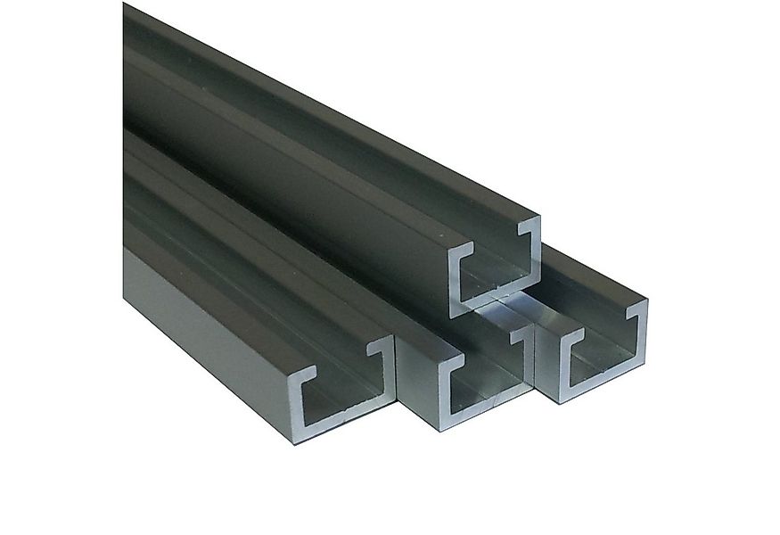 Hofmann & Pabst Profil Alu C-Profil silber eloxiert EV1 11 x 17 x 4,5 x 2 m günstig online kaufen