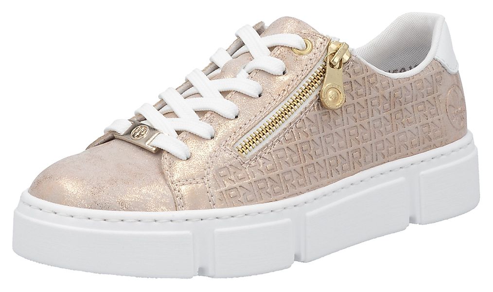 Rieker Plateausneaker, Freizeitschuh, Halbschuh, Schnürschuh mit günstig online kaufen