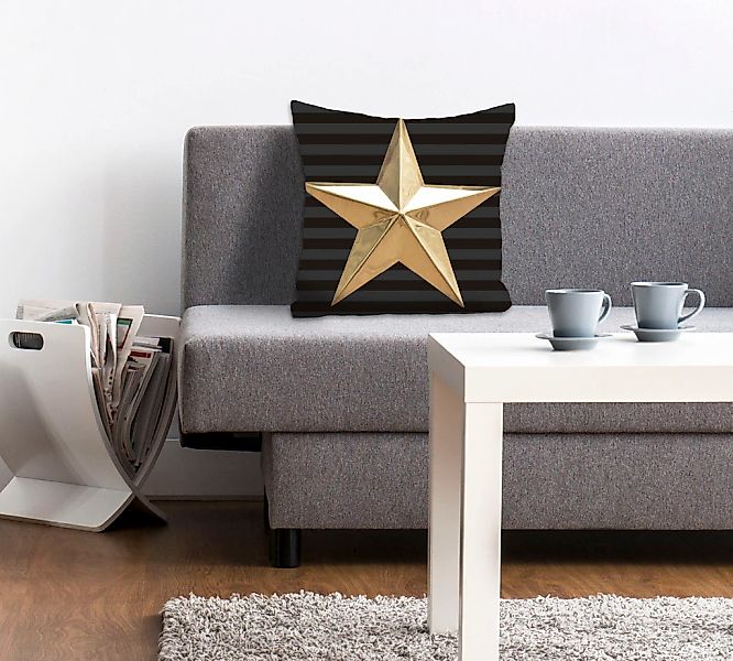 queence Dekokissen "Chila" Kissenhülle,Weihnachtsstern,Festlich,Weihnachten günstig online kaufen