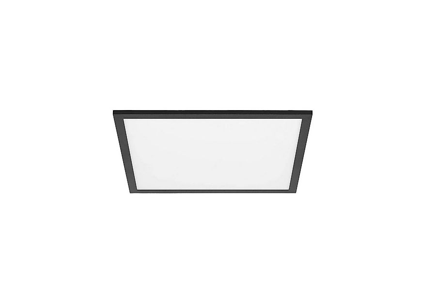 Lindby LED Panel Lamin, LED Schwarz Farbwechsel warmweiß / tageslicht IP20 günstig online kaufen