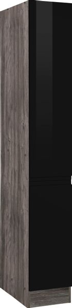 KOCHSTATION Apothekerschrank "KS-Virginia" 200 cm hoch 30 cm breit, 2 Auszü günstig online kaufen