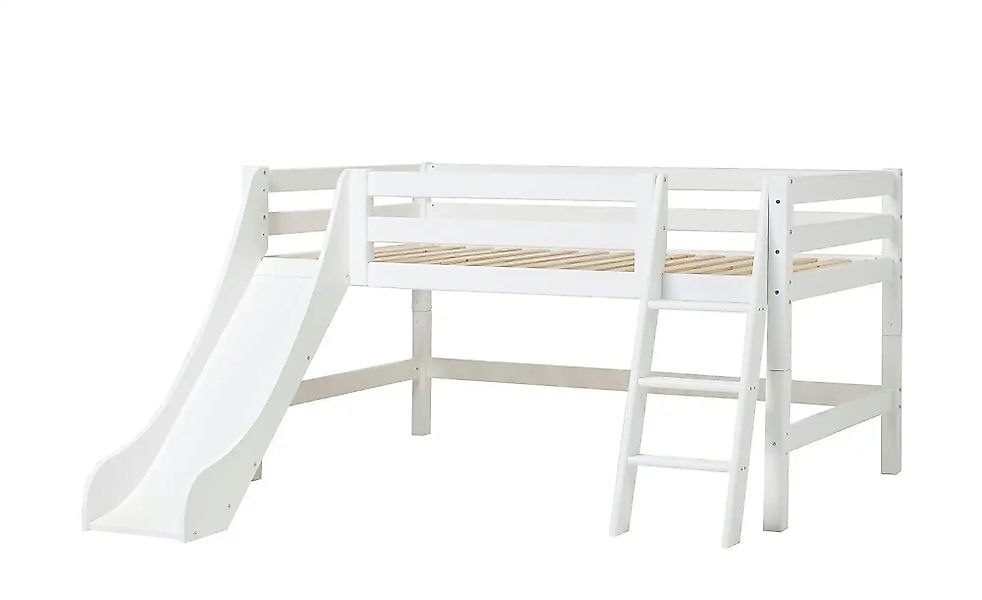 Hoppekids Hochbett  ECO Luxury ¦ weiß ¦ Maße (cm): B: 227 H: 114 Betten > B günstig online kaufen