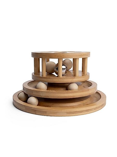 TrendPet Tier-Beschäftigungsspielzeug Minka Tower Bambus Katzenspielzeug, R günstig online kaufen