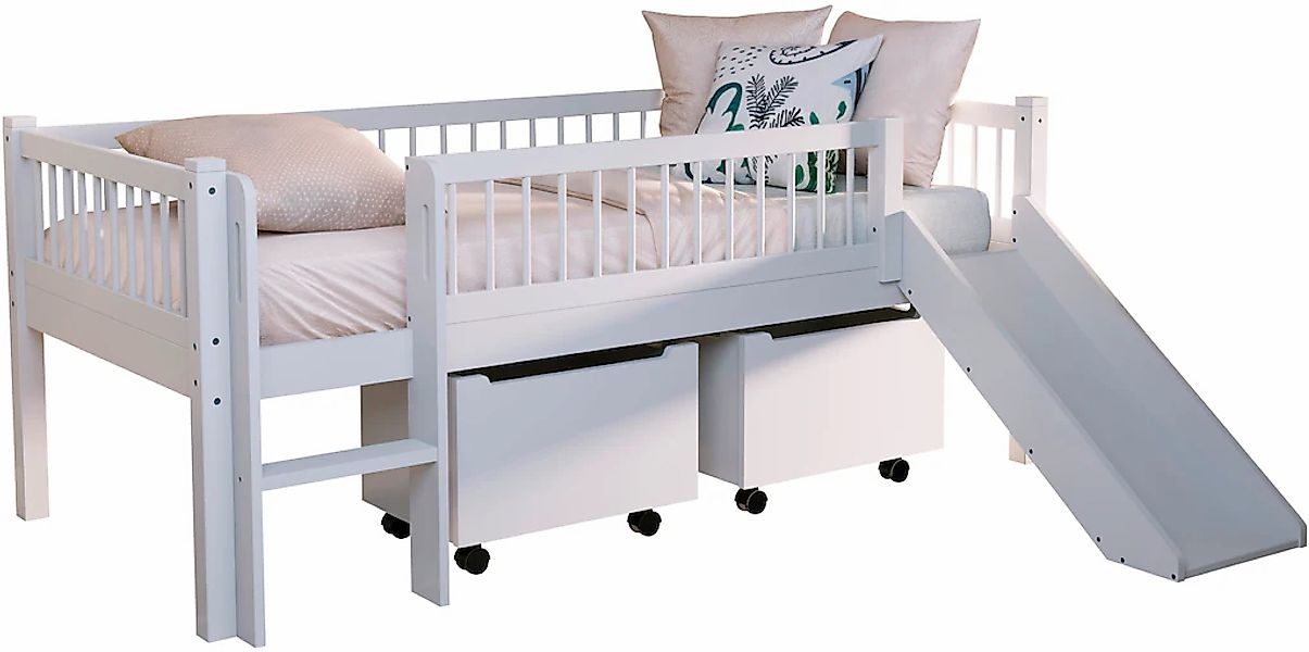 Vipack Massivholzbett "Forrest Made in Europe, stabil und hochwertig gebaut günstig online kaufen