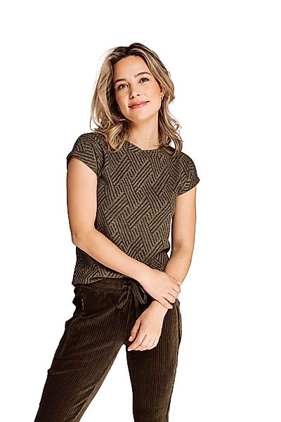 Zhrill T-Shirt ZHHOLLIE LUREX (0-tlg) günstig online kaufen
