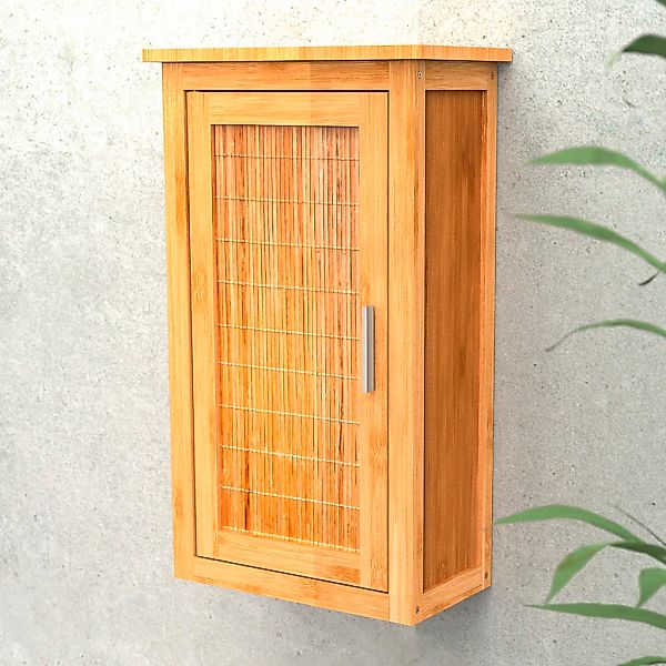 Eisl Hängeschrank "Bambus", Badezimmerschrank schmal für die Wand günstig online kaufen
