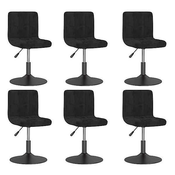 vidaXL Esszimmerstuhl Esszimmerstühle 6 Stk. Drehbar günstig online kaufen