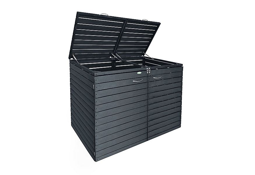 Endorphin Mülltonnenbox Comfort Mülltonnengarage / Mülltonnenbox Anthrazit günstig online kaufen