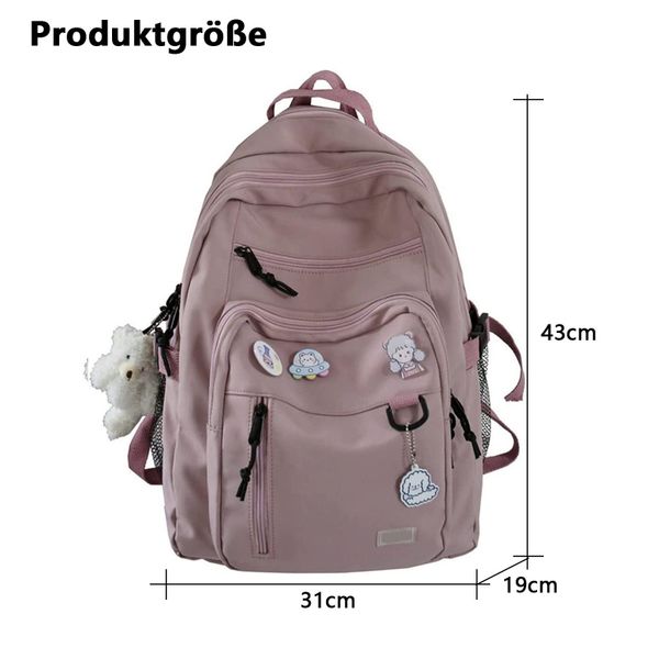 REDOM Laptoprucksack Laptoptasche Rucksäcke Schulrucksack Alltagsdaypack günstig online kaufen