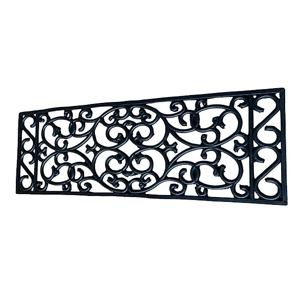 Jet-Line Stufenmatte Scala aus Gummi Wetterfest Rutschhemmend 25 x 75 cm 5e günstig online kaufen