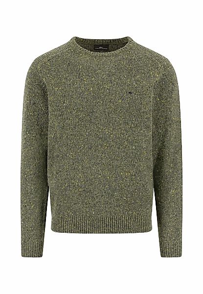 FYNCH-HATTON Strickpullover, meliert, mit Rundhals günstig online kaufen