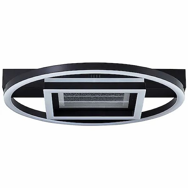 BreLight LED Deckenleuchte »Queens«, 37 x 37 cm, 3500 lm, 3000 K, Glitzeref günstig online kaufen