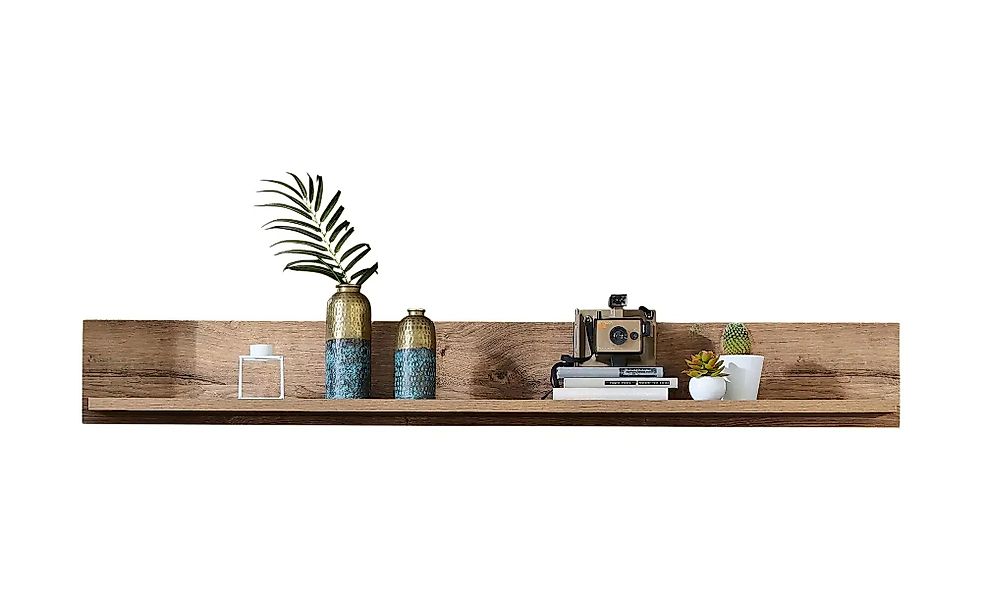 uno Wandboard  New York ¦ holzfarben ¦ Maße (cm): B: 155 H: 20 T: 25.0 Rega günstig online kaufen