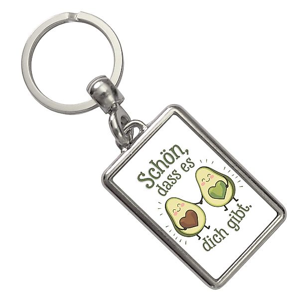 speecheese Schlüsselanhänger Avocado Herzkerne Schlüsselanhänger Schön günstig online kaufen