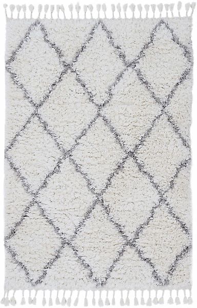 carpetfine Hochflor-Teppich »Eddy«, rechteckig, 30 mm Höhe, Shaggy, auch al günstig online kaufen