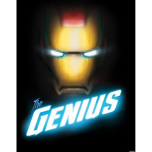 Komar Bild "Avengers The Genius" Disney 1 Stk. tlg. Wandbild zur Dekoration günstig online kaufen
