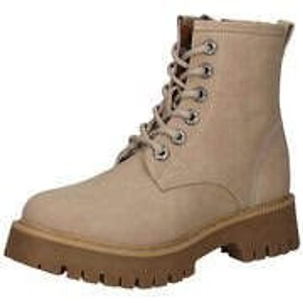 Studio London Schnür Boots Damen beige günstig online kaufen