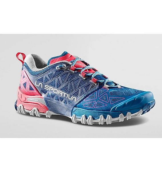 La Sportiva Trail-Laufschuhe Bushido II blau/grau/rot günstig online kaufen