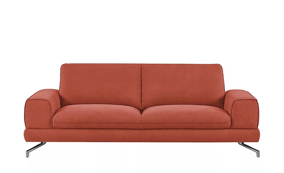 smart Sofa - orange - 218 cm - 83 cm - 95 cm - Polstermöbel > Sofas > 3-Sit günstig online kaufen