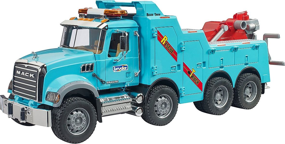 Bruder® Spielzeug-LKW MACK Granite LKW Abschlepp LKW mit L+S Modul (02831), günstig online kaufen