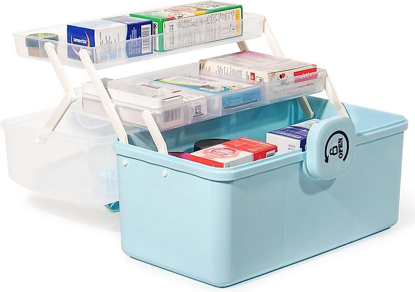 Zedelmaier Aufbewahrungsbox Medikamenten Aufbewahrung Medizinbox Apothekenb günstig online kaufen