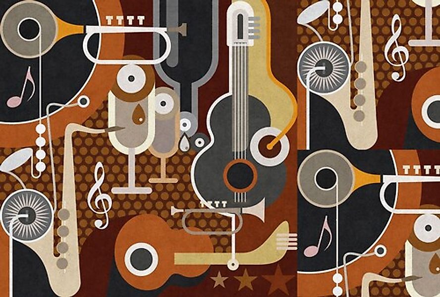 living walls Fototapete »Walls by Patel Wall Of Sound 1« glatt Vlies, Wand, günstig online kaufen