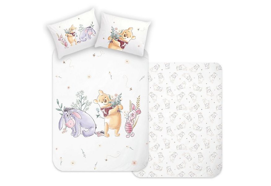BERONAGE Kinderbettwäsche Winnie The Pooh Baby / Kleinkind Bettwäsche Pu de günstig online kaufen