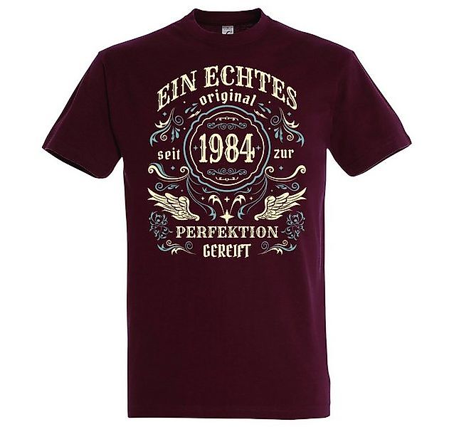 Youth Designz T-Shirt Original Seit 1984 Print Herren T-Shirt 40. Geburtsta günstig online kaufen