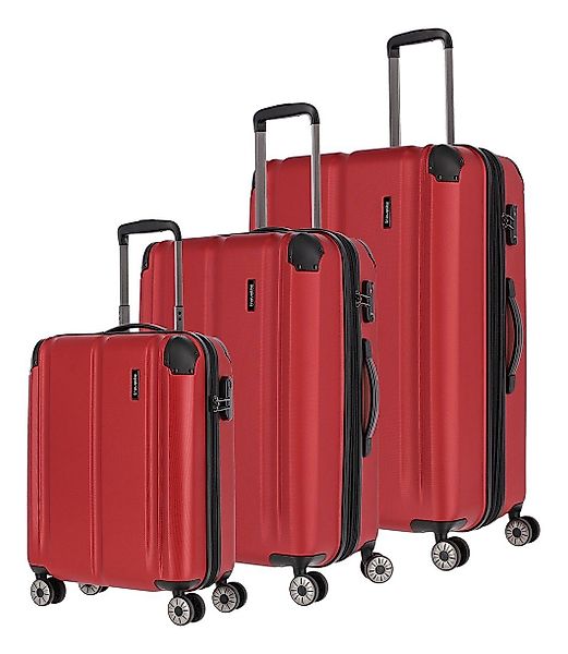 travelite Trolleyset CITY, marine, 4 Rollen, günstig online kaufen