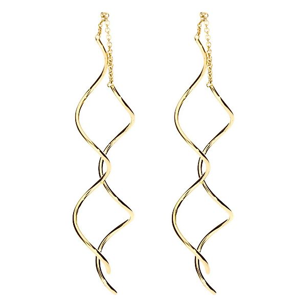 LÖB Paar Ohrhänger 18K Gold vergoldet günstig online kaufen