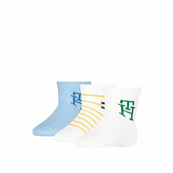 Tommy Hilfiger Socken "TH BABY SOCK 3P GIFTBOX MONOGRAM", (3 Paar), mit meh günstig online kaufen