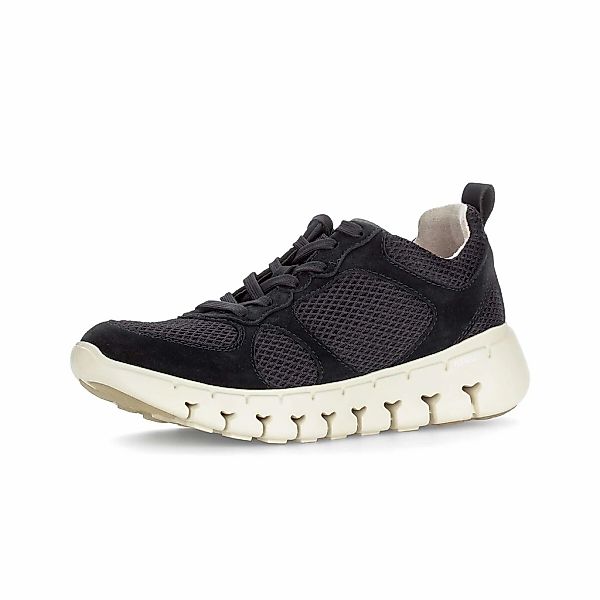 Gabor Sneaker "Sneaker low Materialmix Leder/Lederimitat" günstig online kaufen