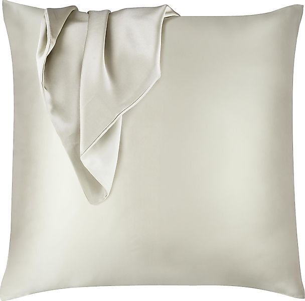 Aspero Kissenbezüge 2x Seiden Kissenbezüge 80x80 günstig online kaufen