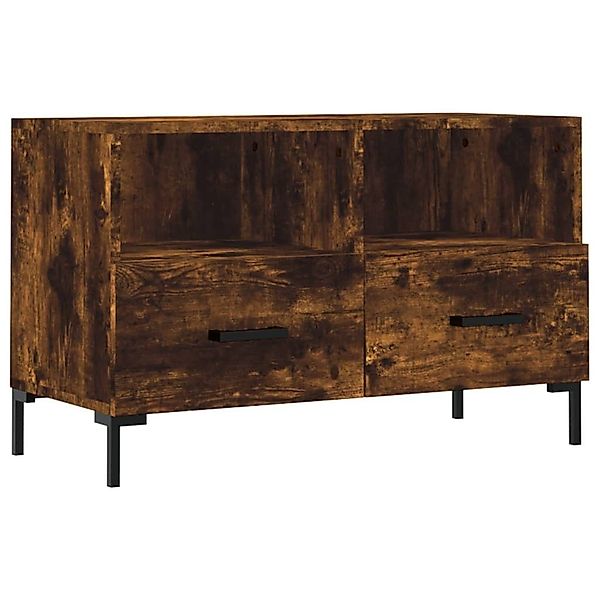 vidaXL TV-Schrank TV-Schrank Räuchereiche 80x36x50 cm günstig online kaufen