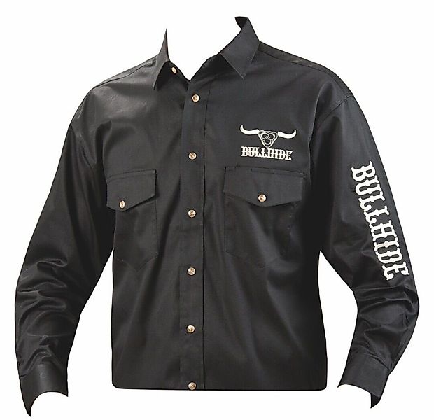 Westernlifestyle Langarmhemd Westernhemd schwarz günstig online kaufen